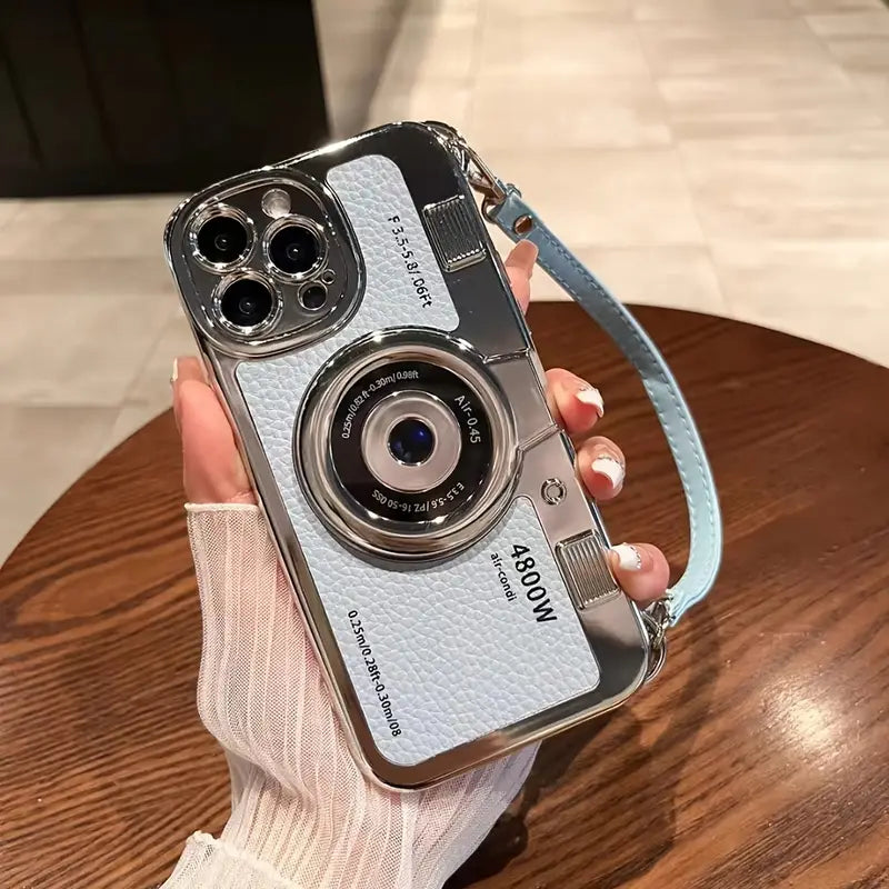 Retro Camera Chain Phone Case