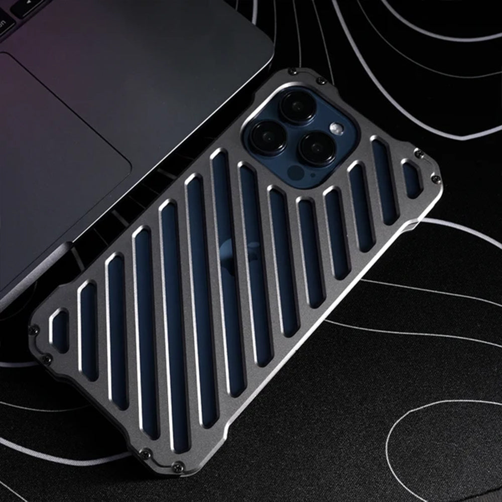 Aluminum Alloy Metal Grill iPhone Case