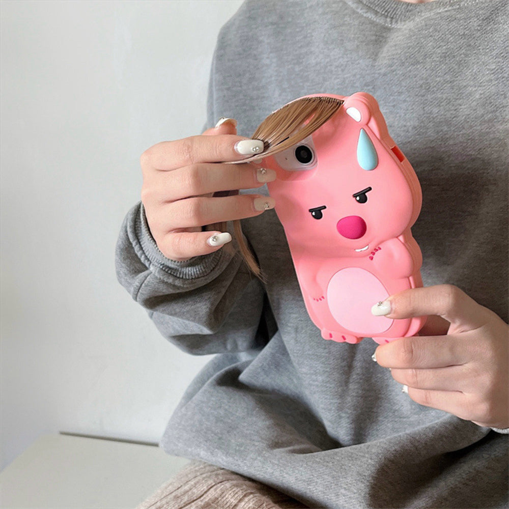 Bear Anime Cartoon iPhone Case