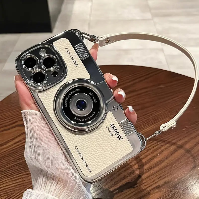 Retro Camera Chain Phone Case