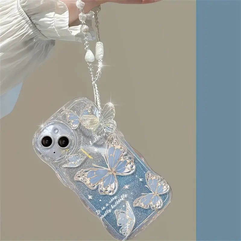 WaveGlitz Butterfly Phone Case