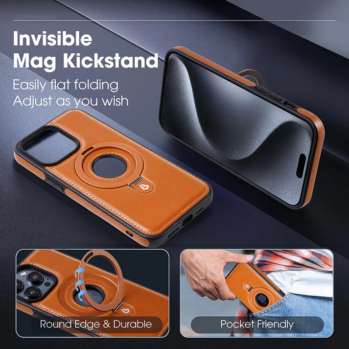 MagnaStand Leather Case