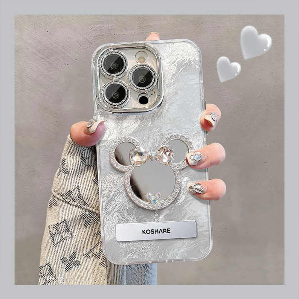 GlamMirror Diamond Ear Lens Protector Case
