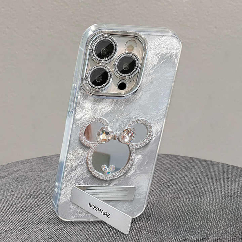 GlamMirror Diamond Ear Lens Protector Case
