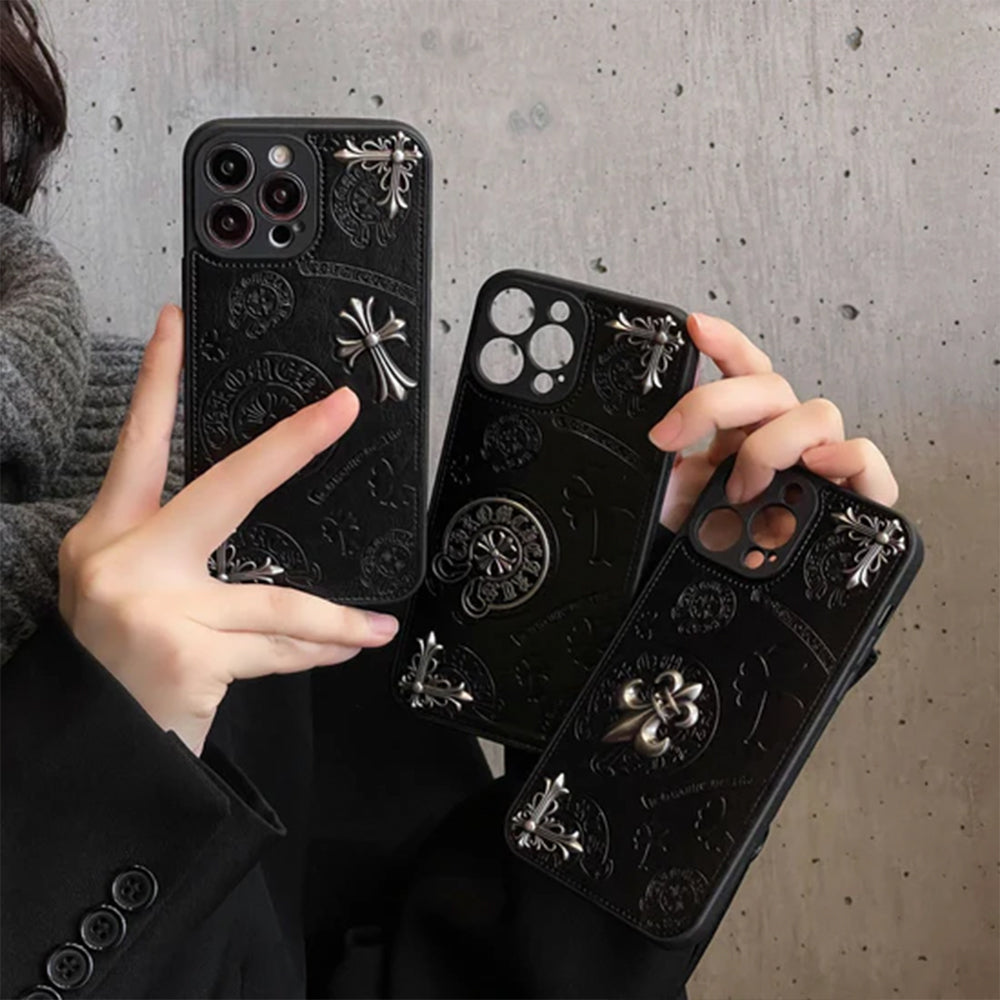 IconShield Leather Case