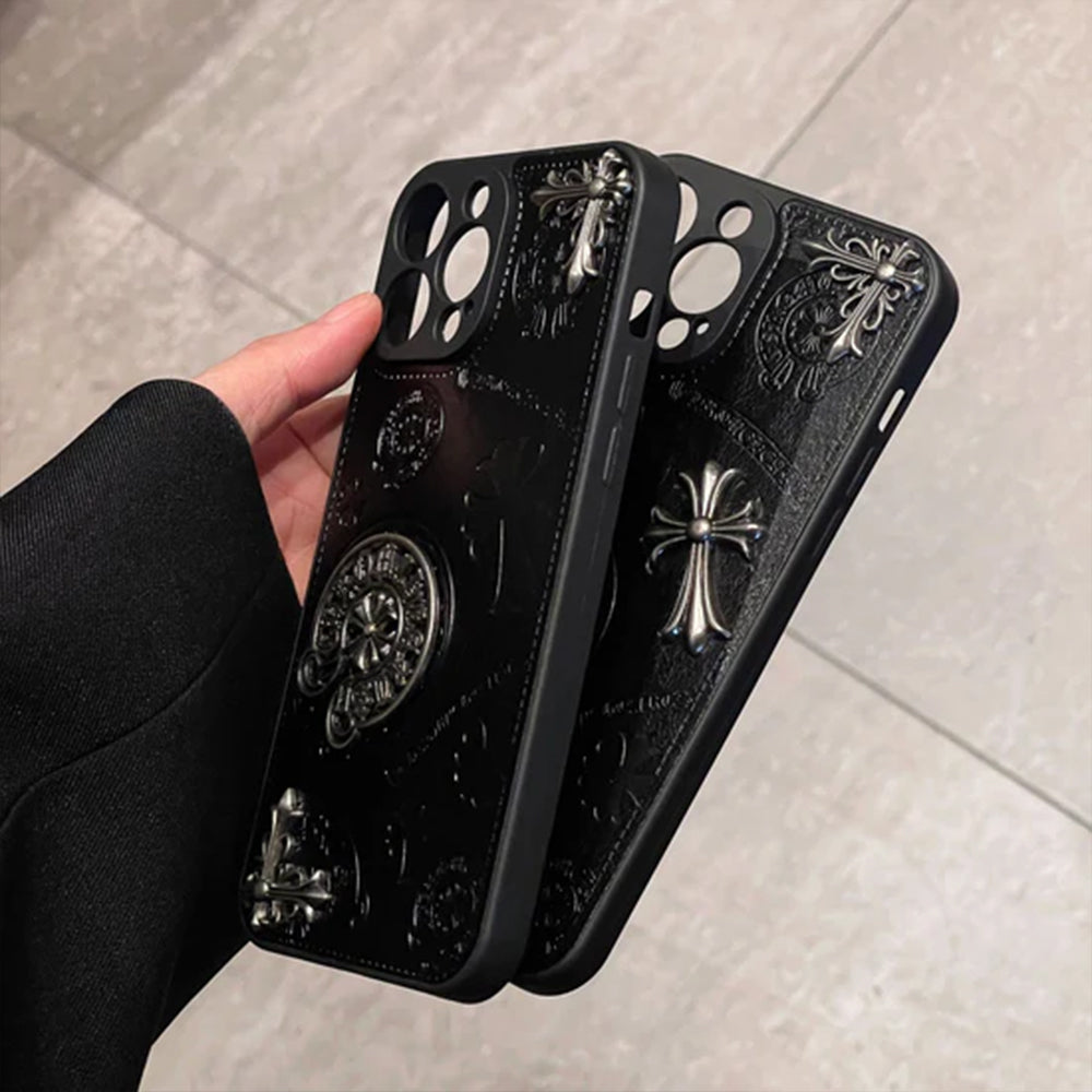IconShield Leather Case