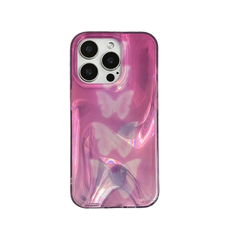 Chromatic Gradient Purple iPhone Case