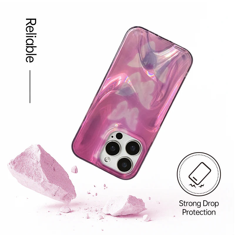 Chromatic Gradient Purple iPhone Case