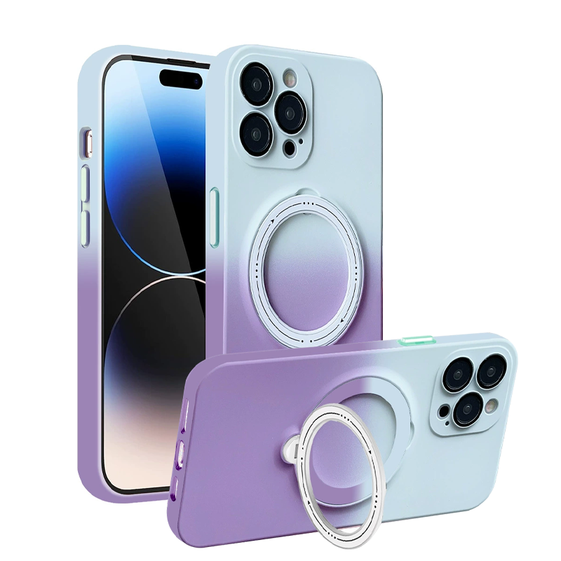 Gradient 360° Rotating Magnetic iPhone Case