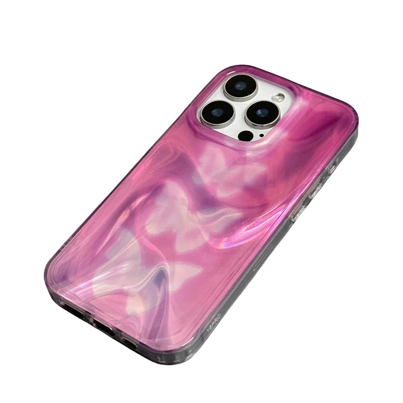 Chromatic Gradient Purple iPhone Case