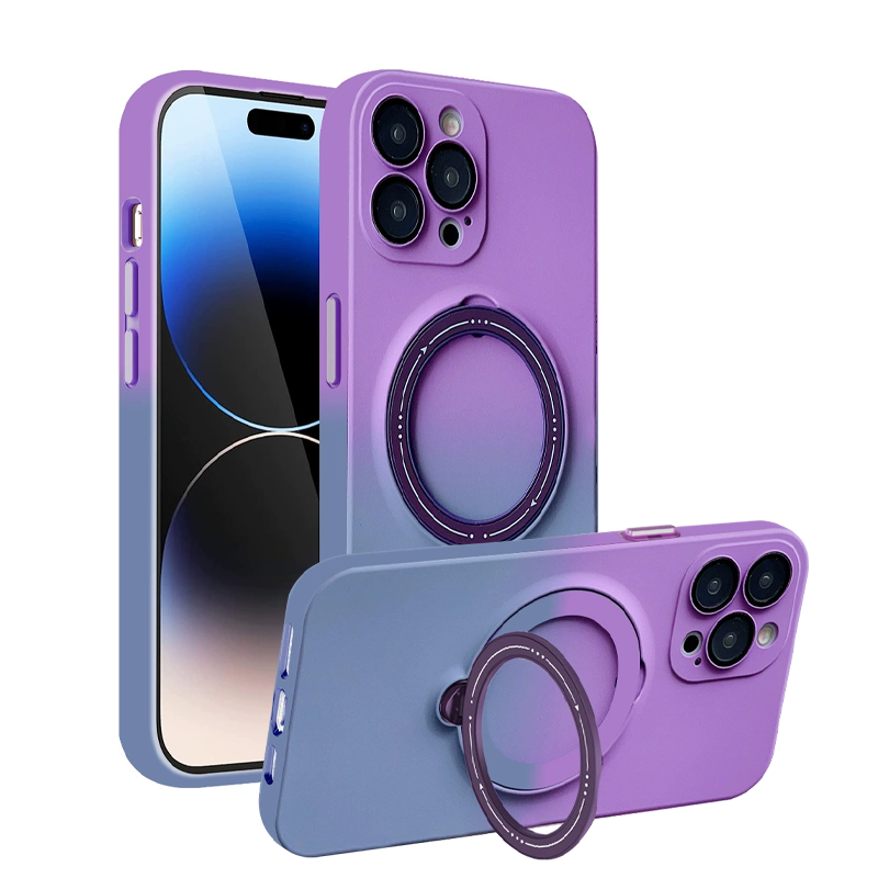 Gradient 360° Rotating Magnetic iPhone Case