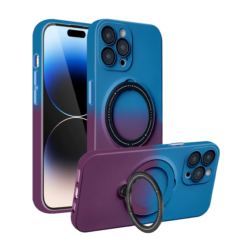 Gradient 360° Rotating Magnetic iPhone Case