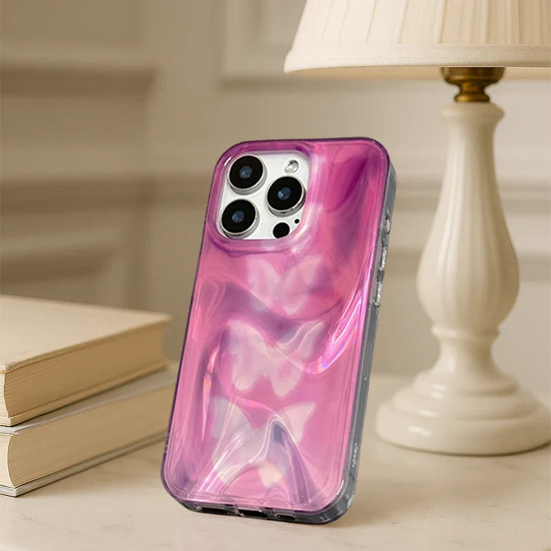 Chromatic Gradient Purple iPhone Case