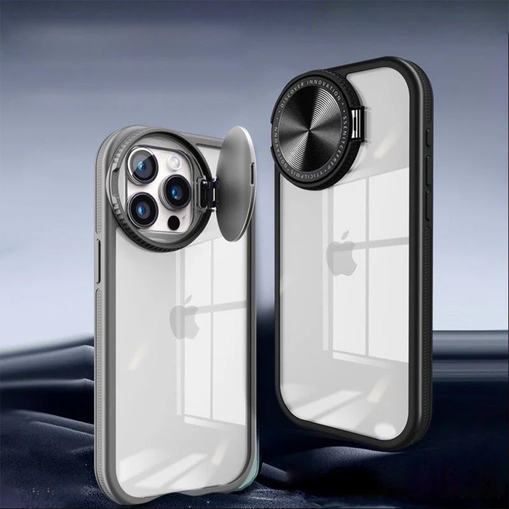 iPhone Case With Mirror Lens Protector