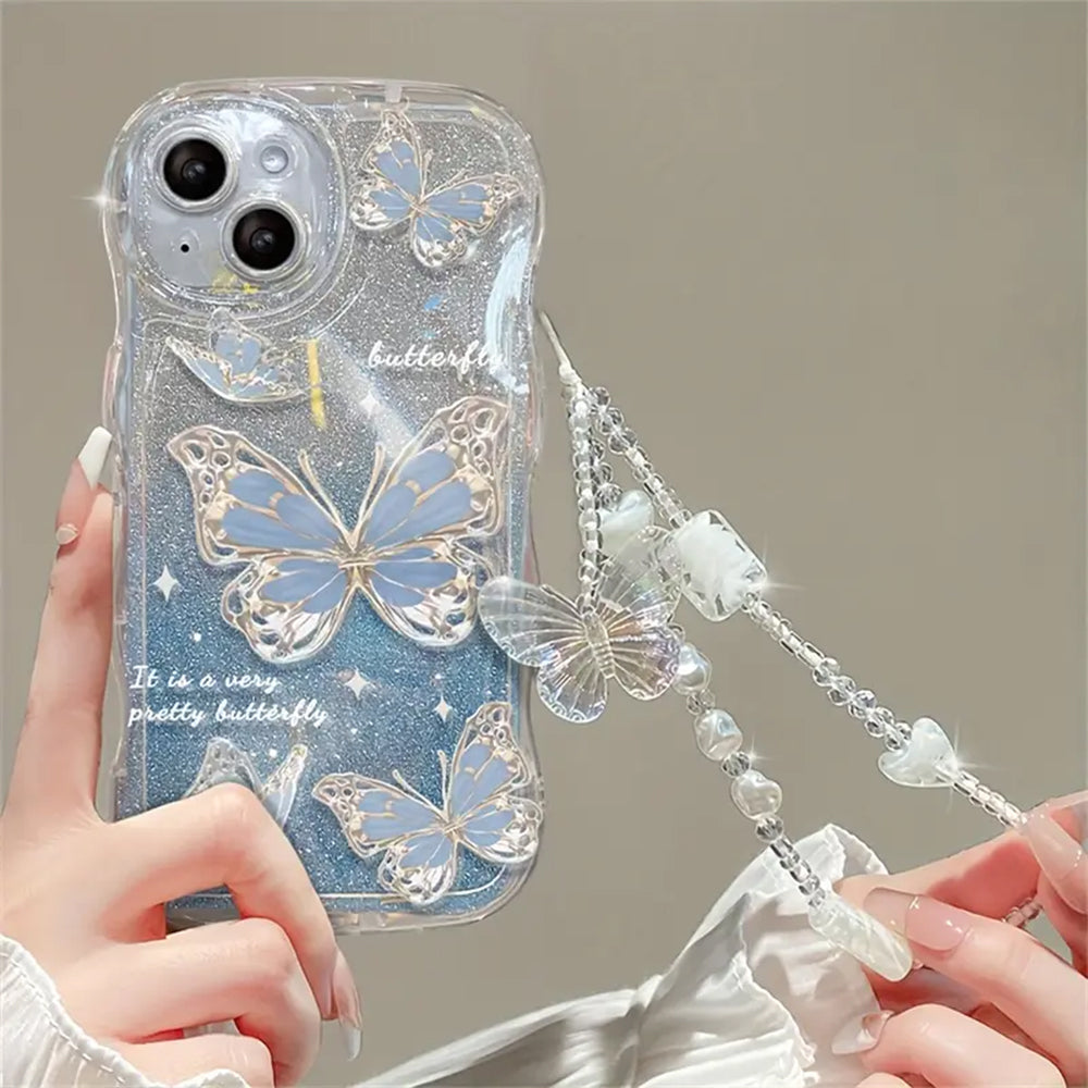 WaveGlitz Butterfly Phone Case