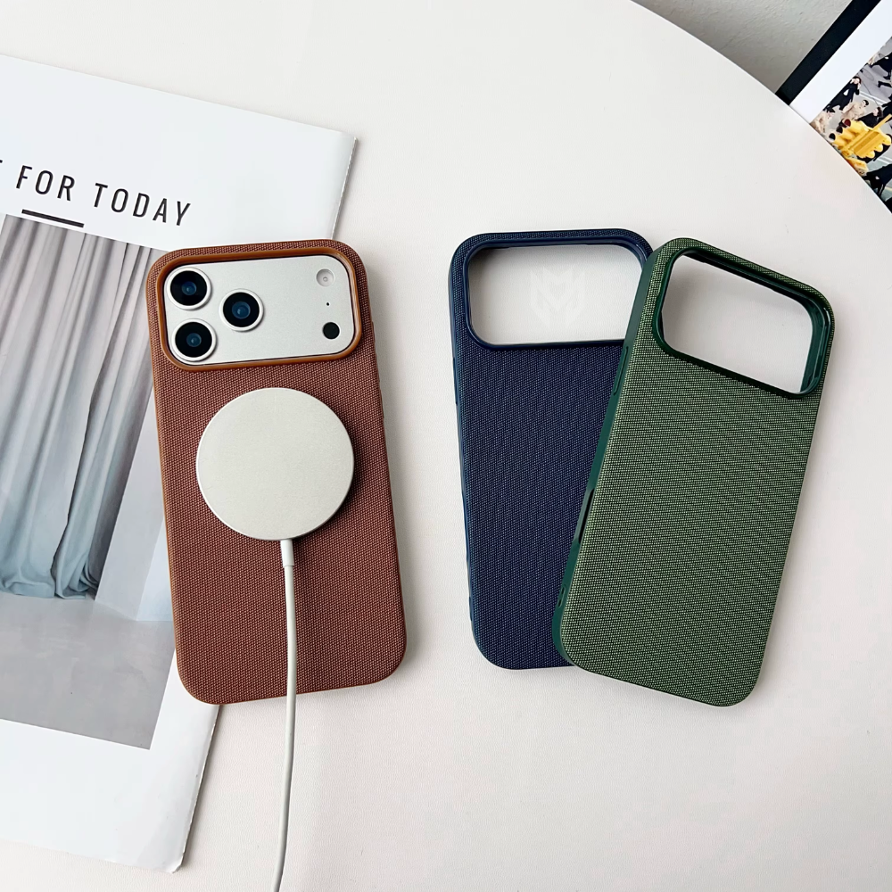 Woven Fabric MagSafe iPhone Case