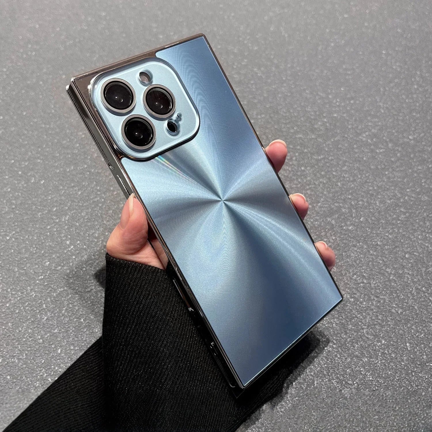 Square Aurora Shine iPhone Case