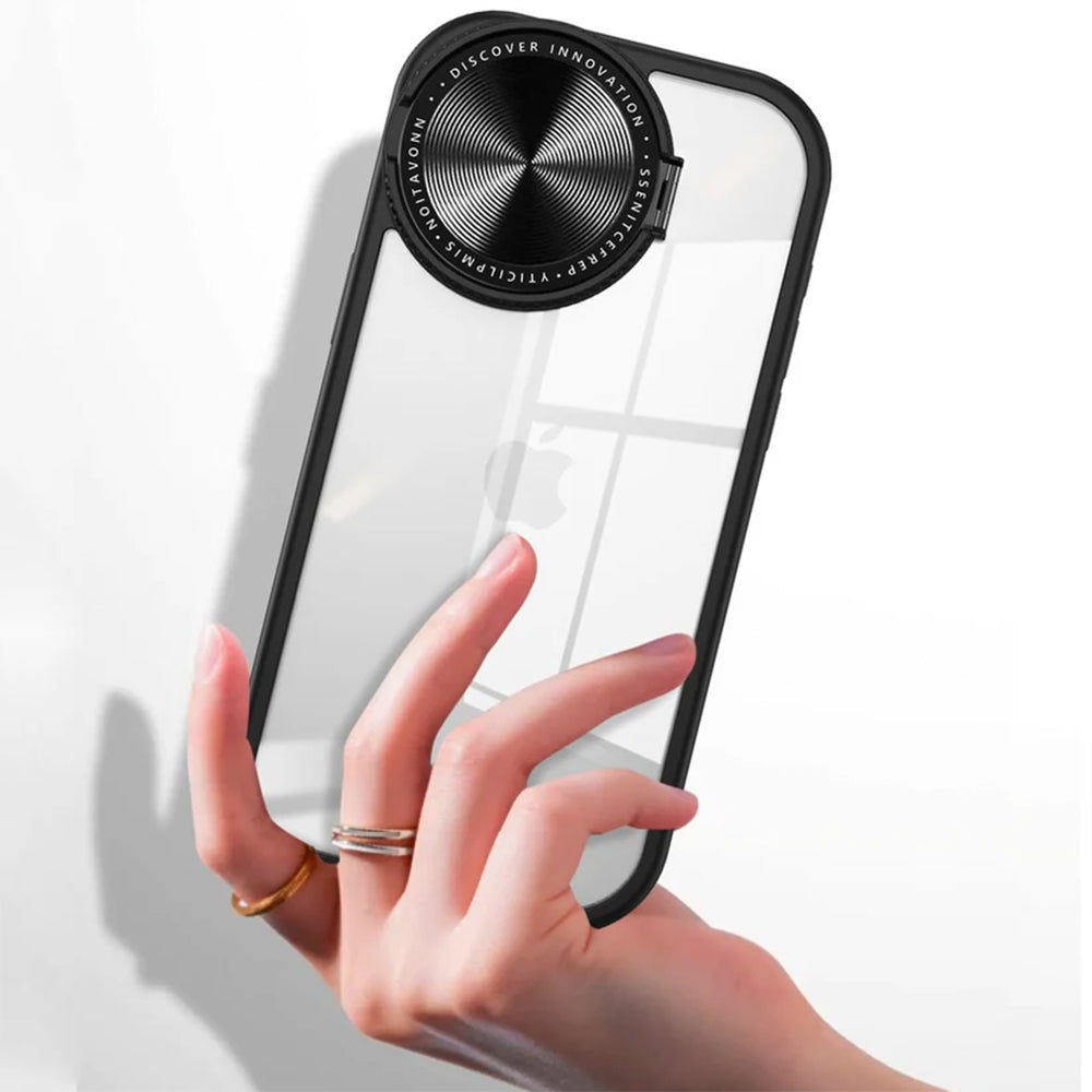 iPhone Case With Mirror Lens Protector