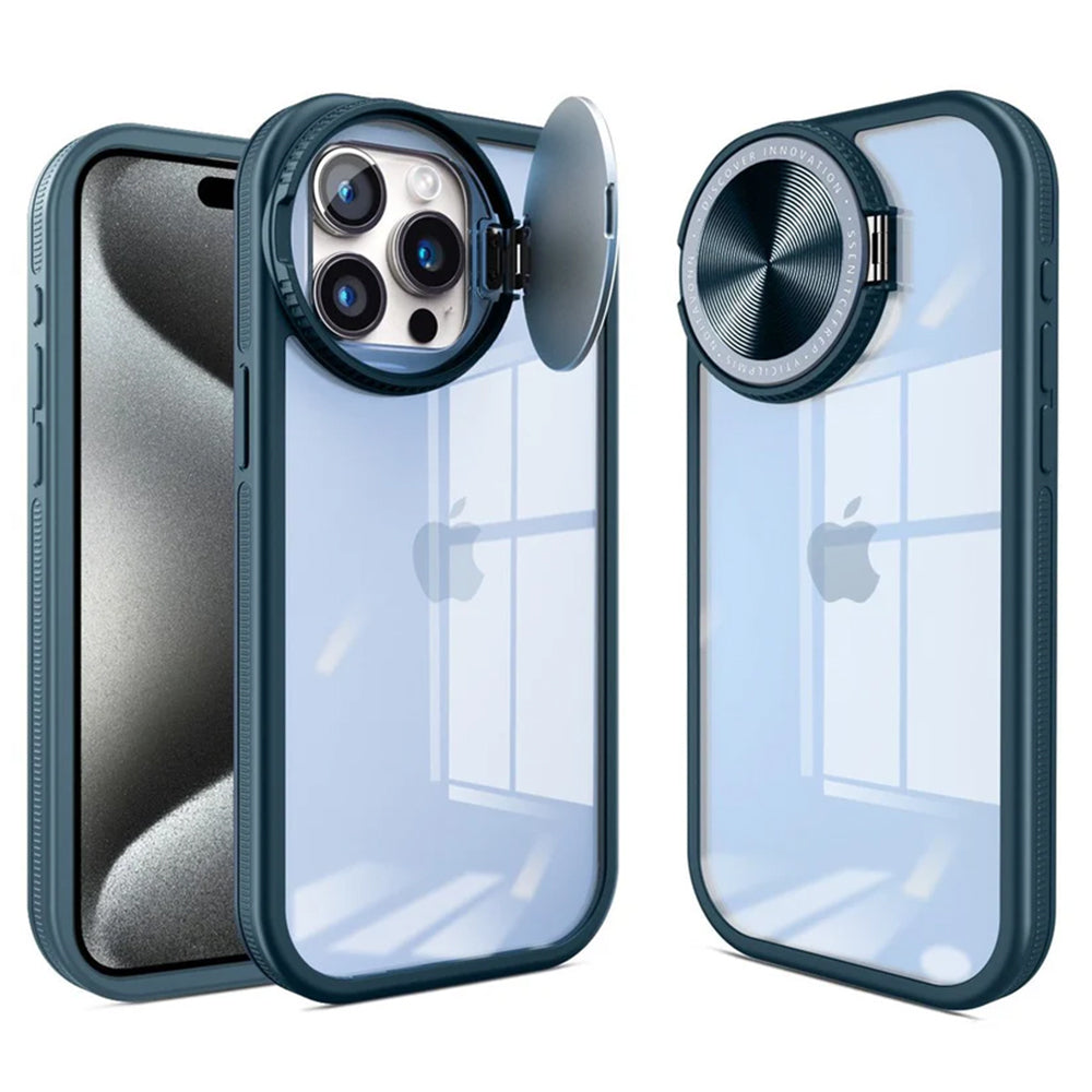 iPhone Case With Mirror Lens Protector