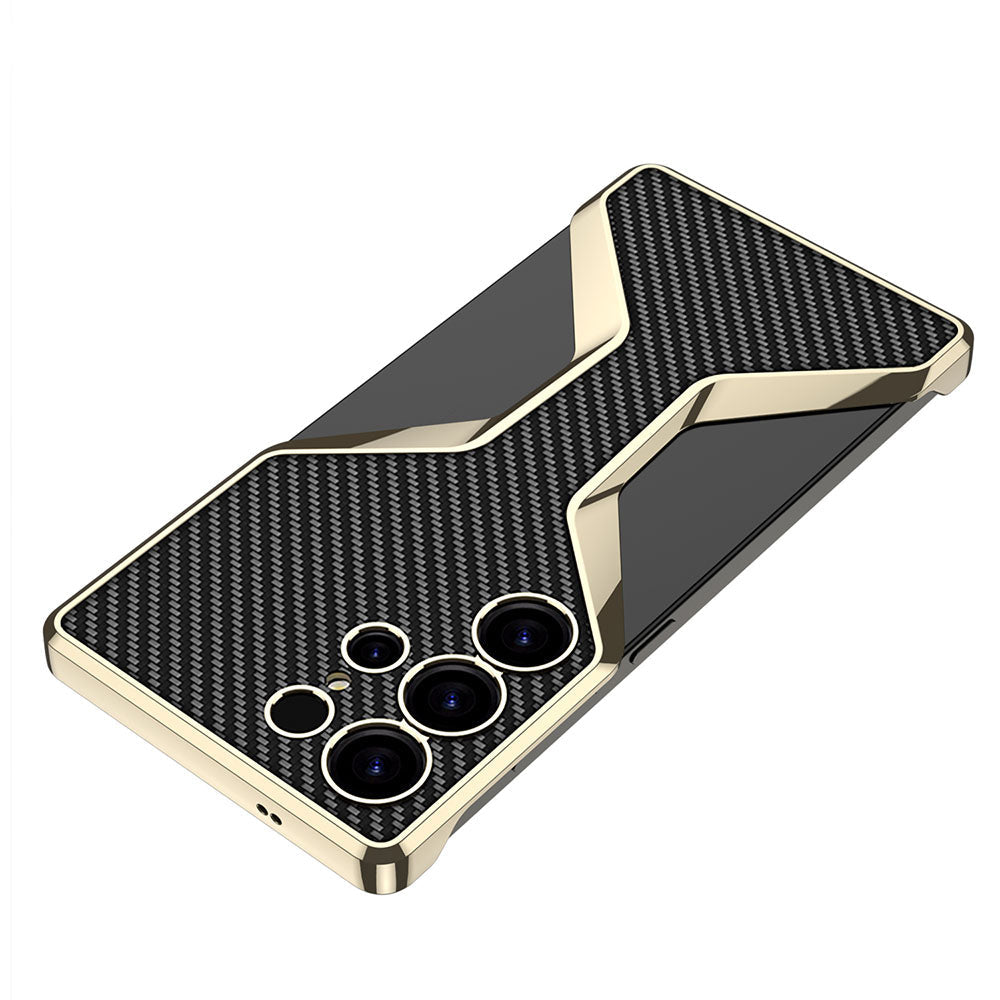 Borderless ElectroPlated Leather Case