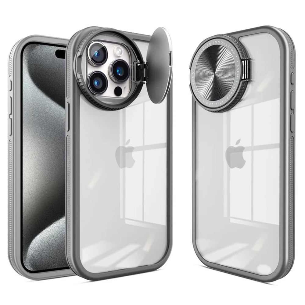 iPhone Case With Mirror Lens Protector