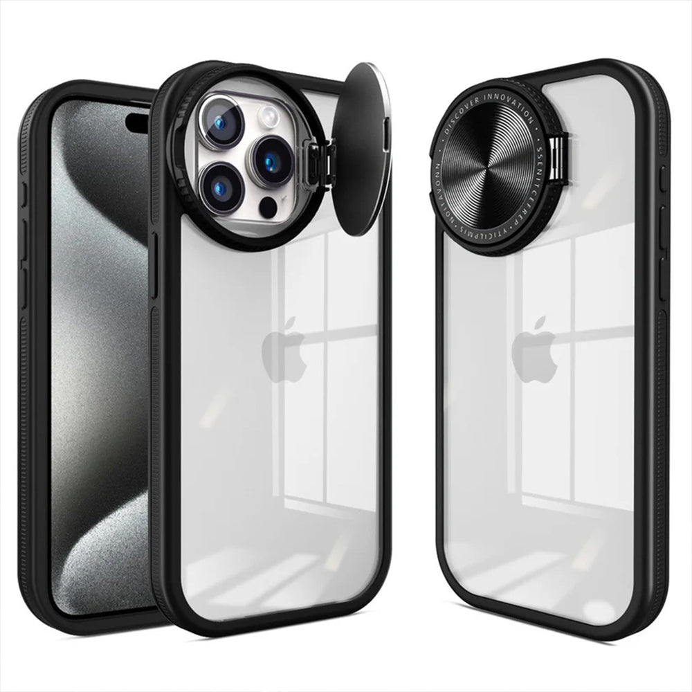 iPhone Case With Mirror Lens Protector