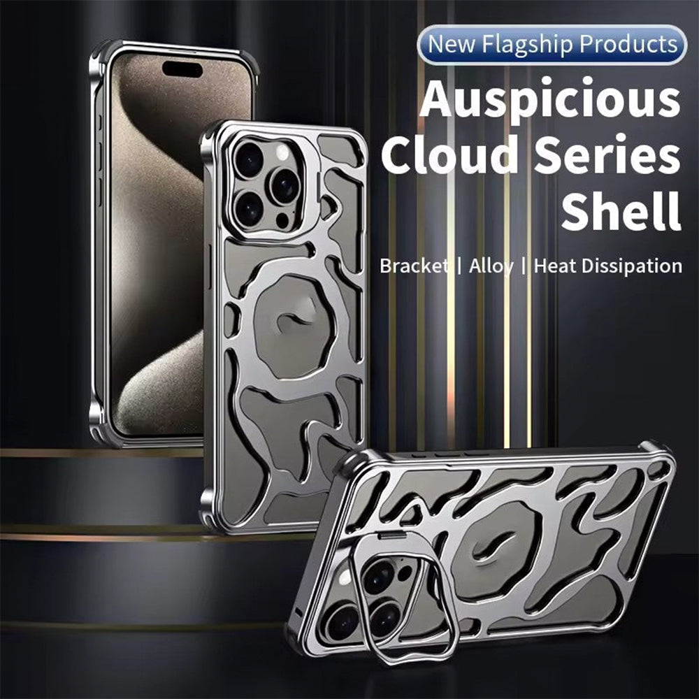 Cloud Design Metal iPhone Case