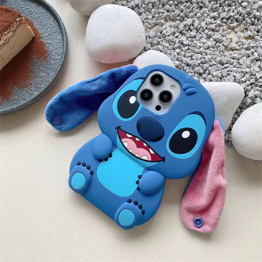 Kawaii Stitchy Ears Case