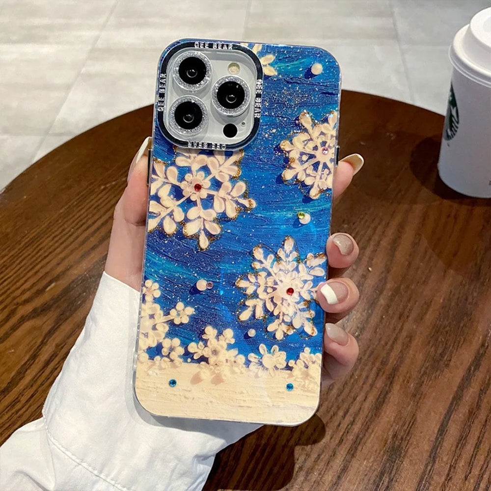 Snowflake Glam iPhone Case