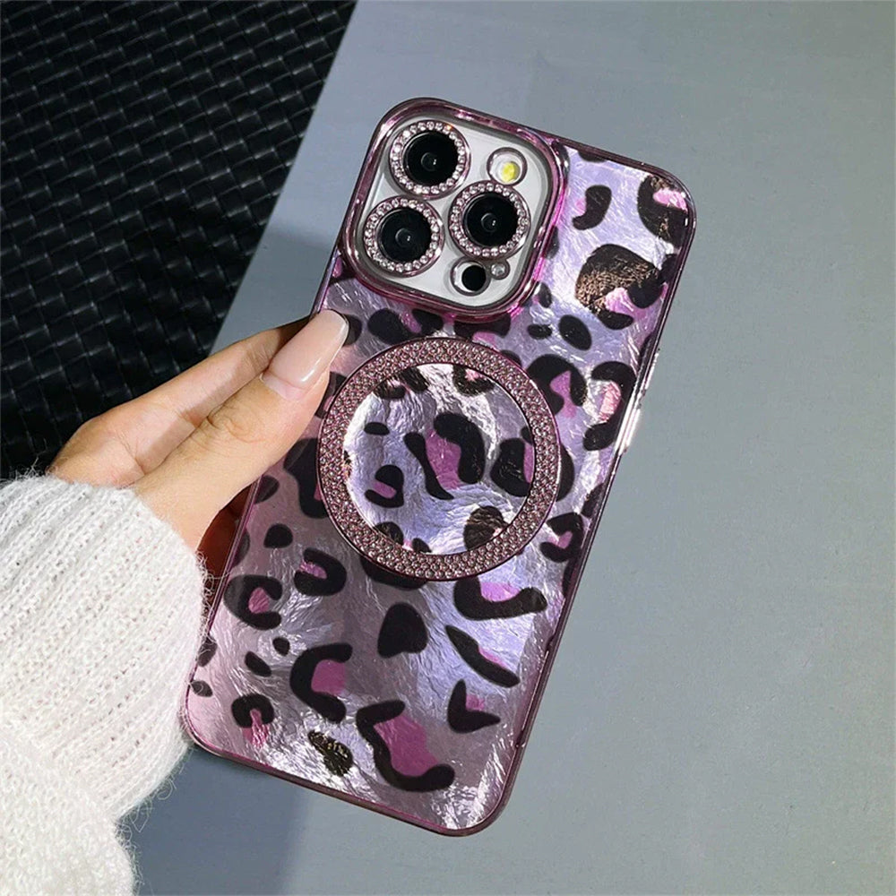 SparkRing Leopard iPhone Case