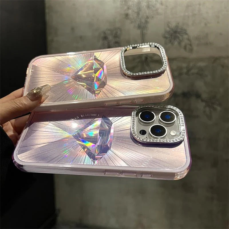 Prism Wave Aura iPhone Case