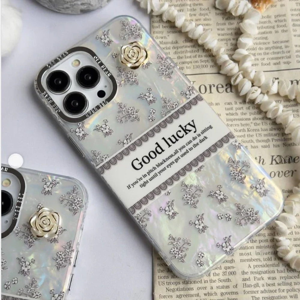 Luxury Floral Pattern iPhone Case