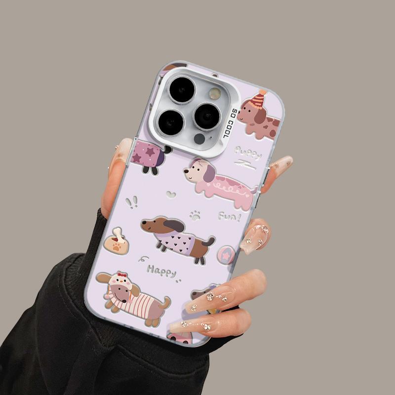 Happy Pup Doodle Phone Case