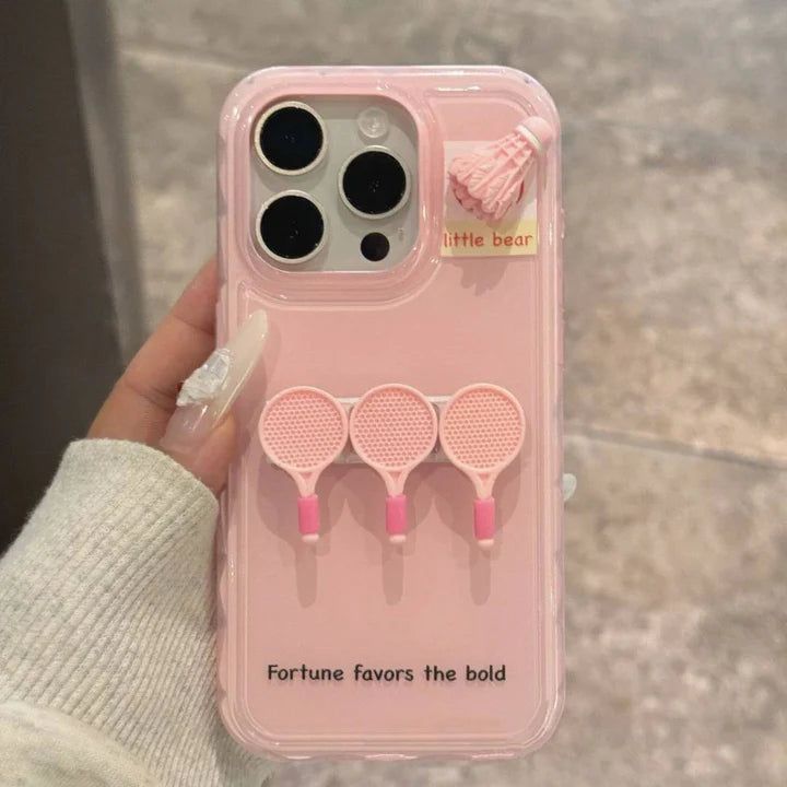 3D Racket Phone Case
