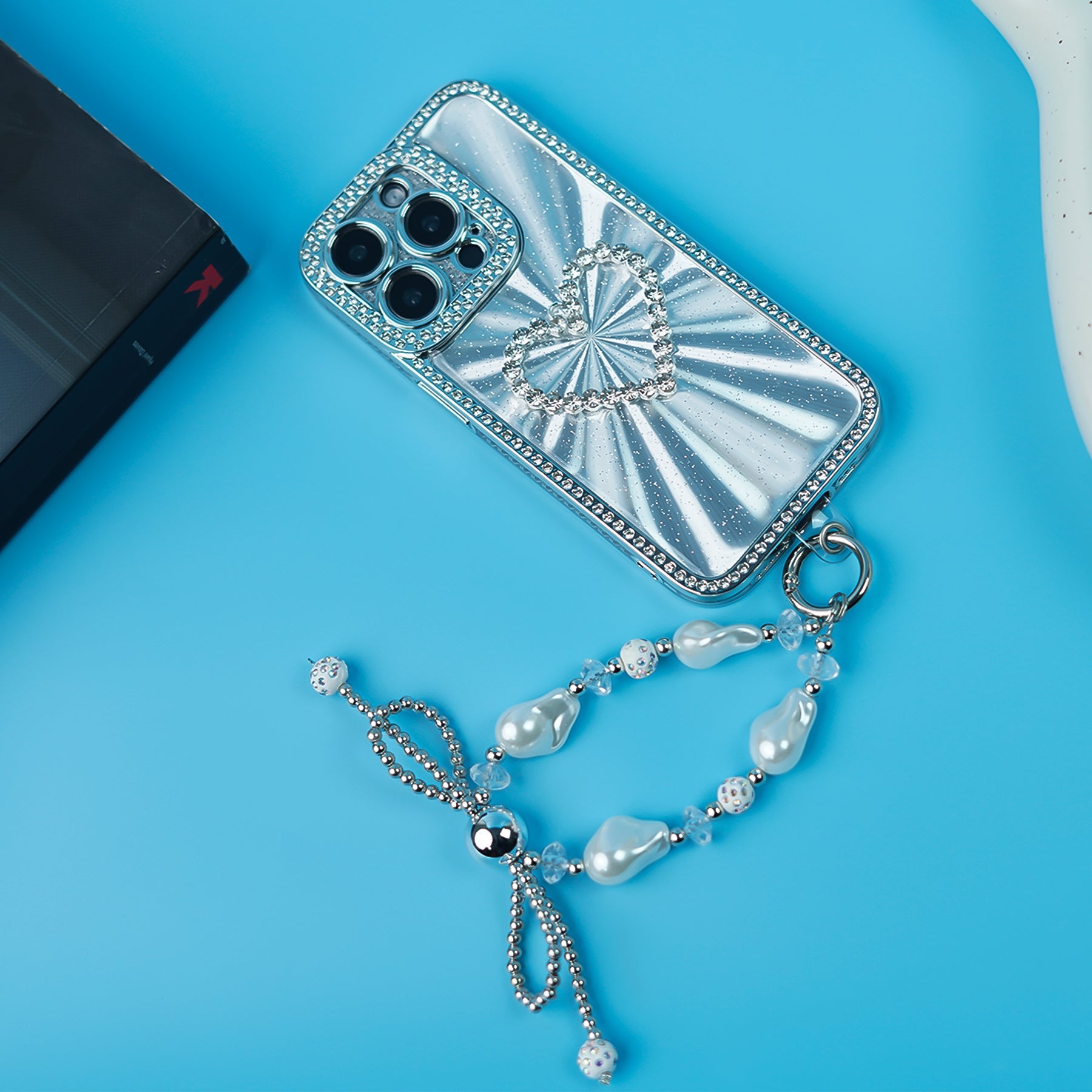 Prism Heart Shimmer Phone Case