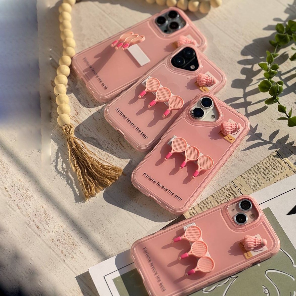 3D Racket Phone Case