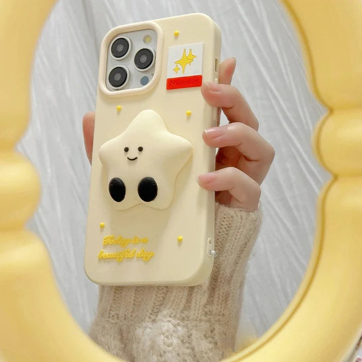 Happy Star Holder Phone Case
