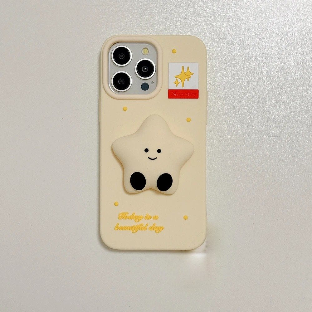 Happy Star Holder Phone Case
