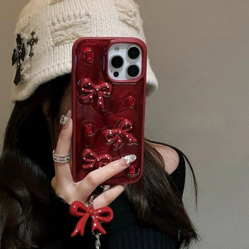 Crimson Heritage Leather Case