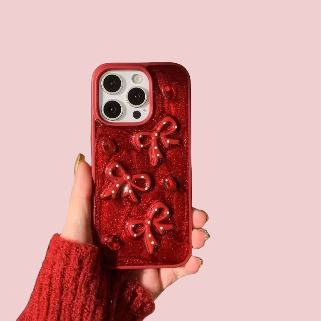 Crimson Heritage Leather Case