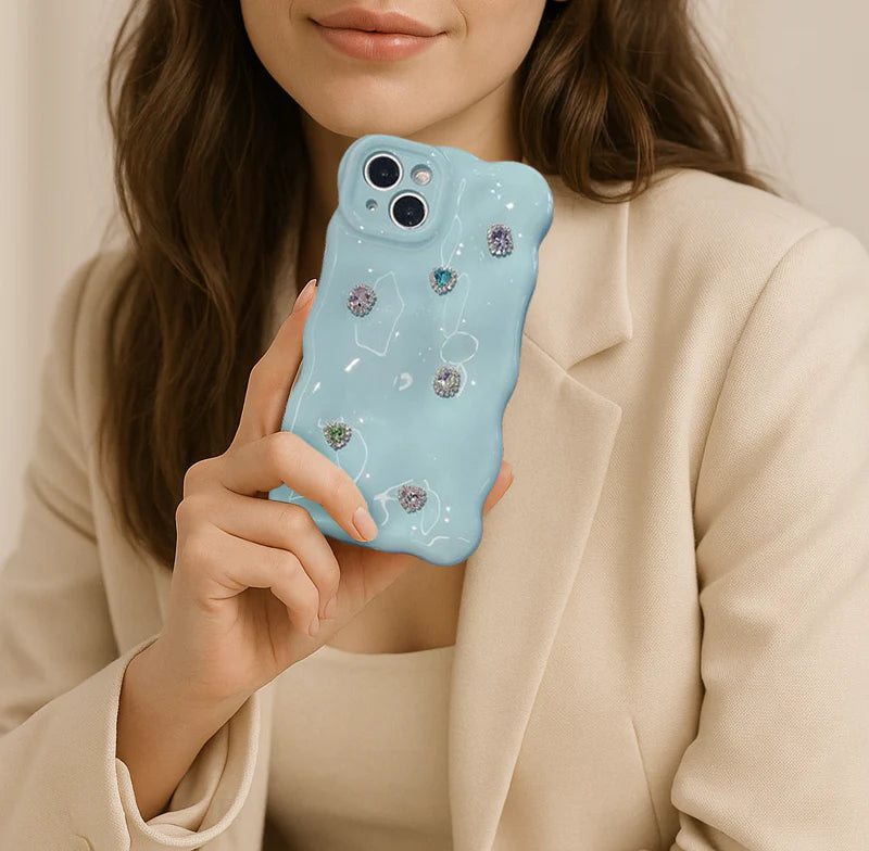 Sparkling Diamonds iPhone Case