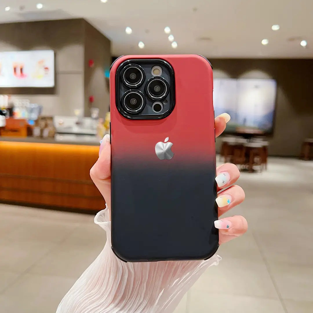 Midnight Burn Gradient iPhone Case