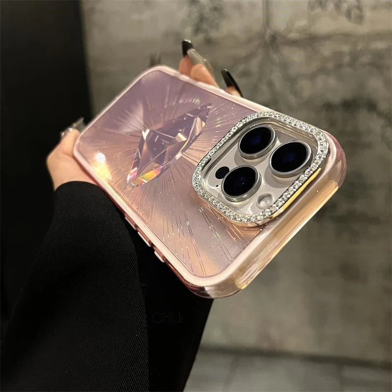 Prism Wave Aura iPhone Case
