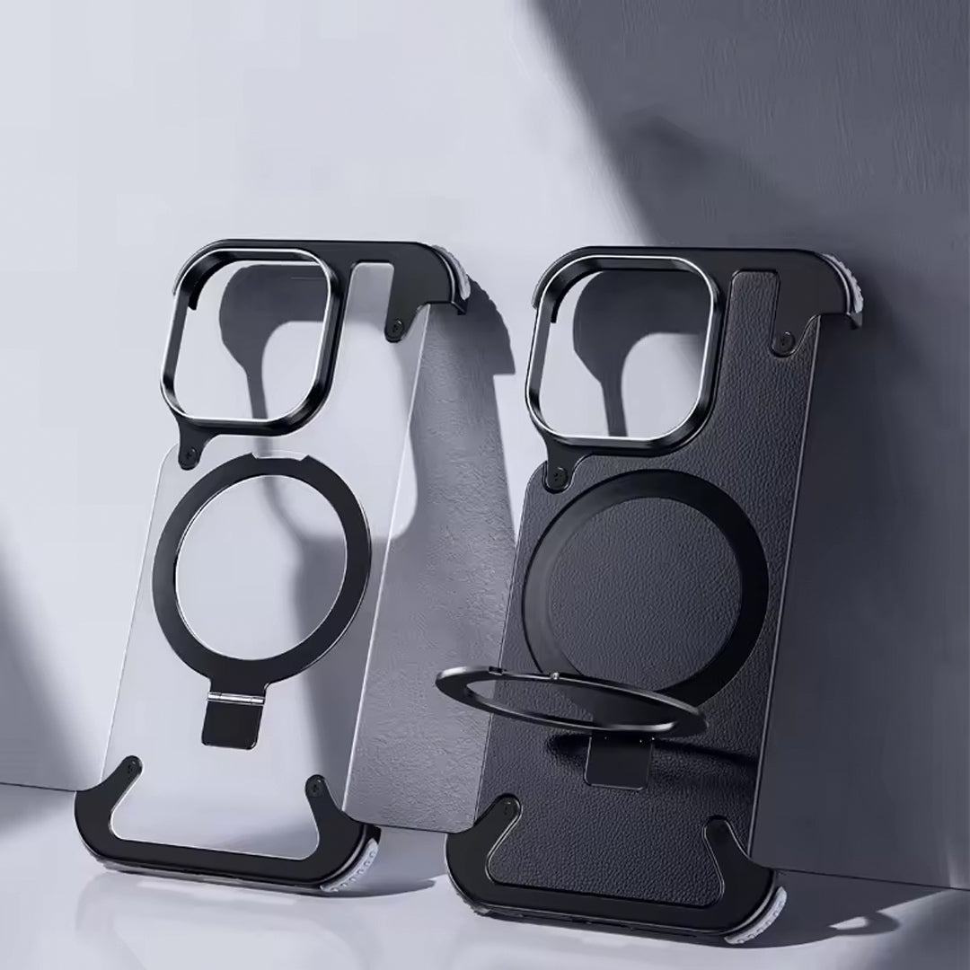 Metal Frameless Magnetic iPhone Case