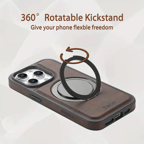 Denior Premium Leather iPhone Case