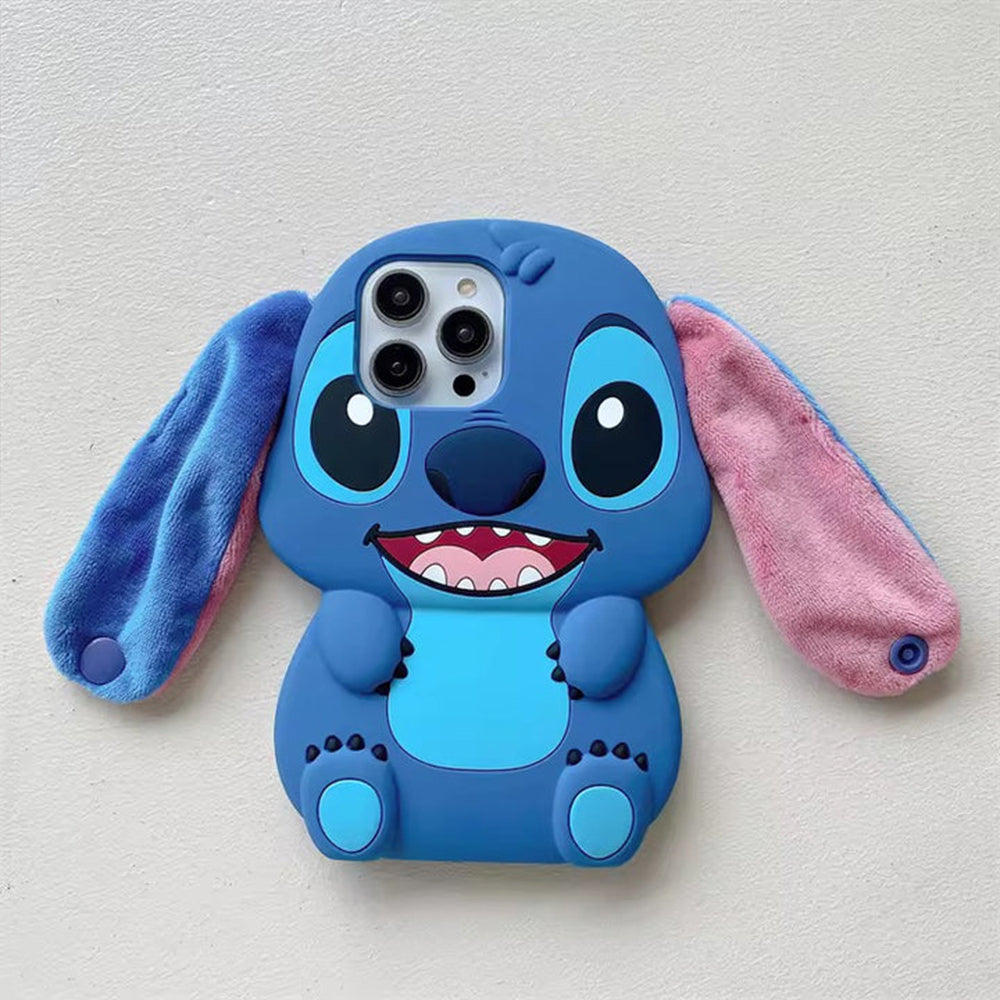 Kawaii Stitchy Ears Case