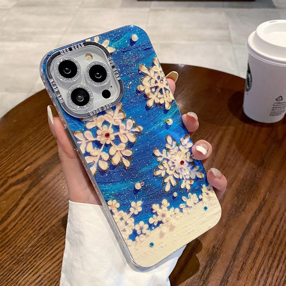 Snowflake Glam iPhone Case