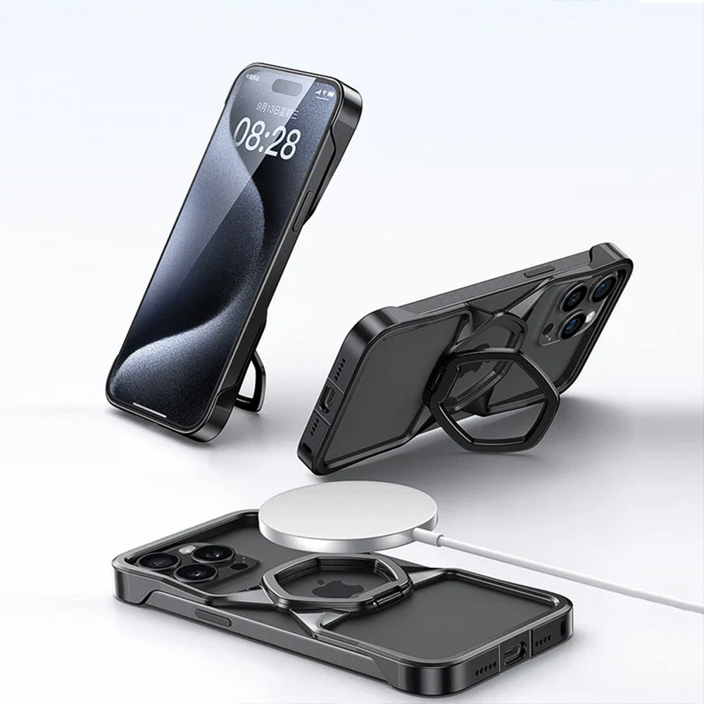 Metal Bumper Hollow iPhone Case