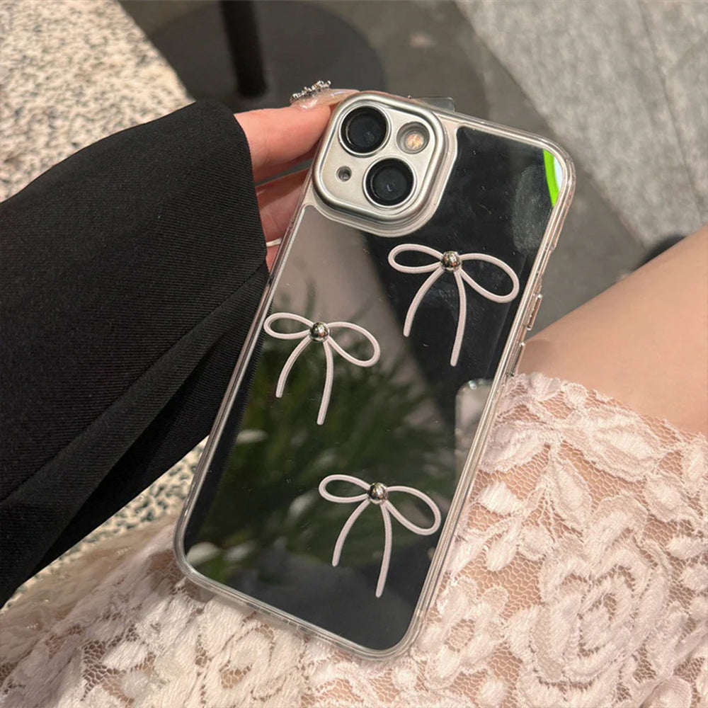 Glam Bow Mirror iPhone Case Glam Bow Mirror iPhone Case