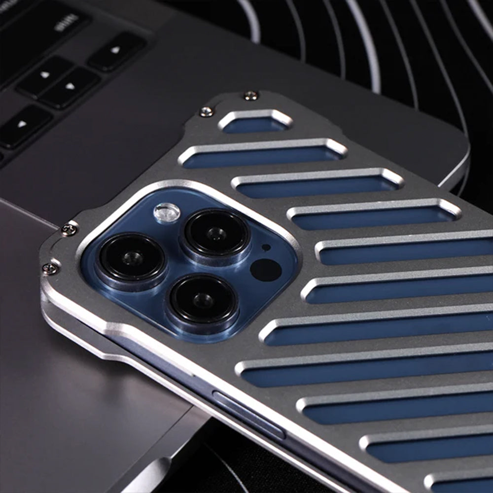 Aluminum Alloy Metal Grill iPhone Case